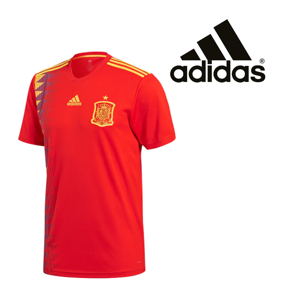 ADIDAS Men s Spain Home Jersey 18 19 CX5355 Soccer Corner Store